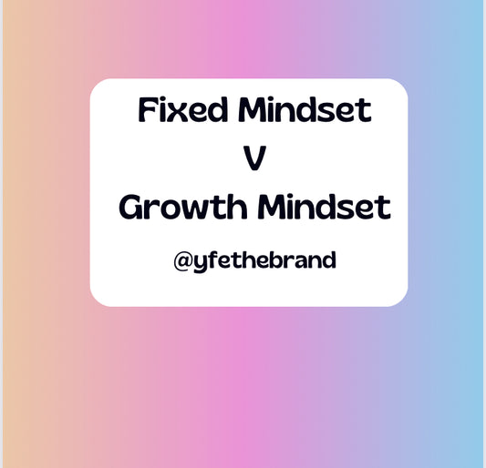 Fixed Mindset V Growth Mindset