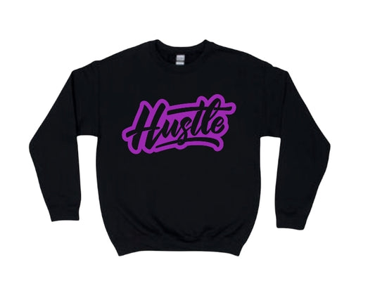 Purple Hustle Sweatshirt