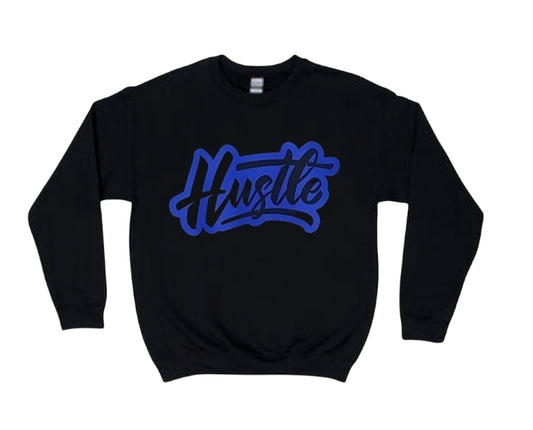 Blue Hustle Sweatshirt