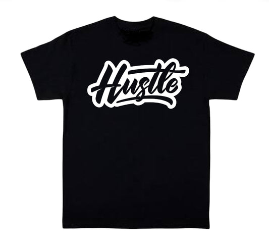 White Hustle Shirt