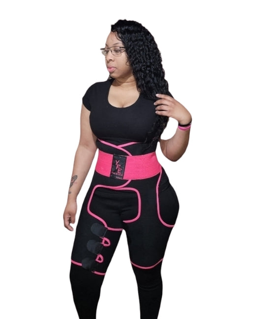 Plus Size Waist And Thigh Trimmer